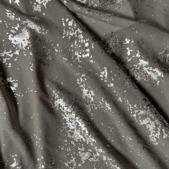 ZARA METALLIC TULLE TOP NWT - Picture 3 of 4